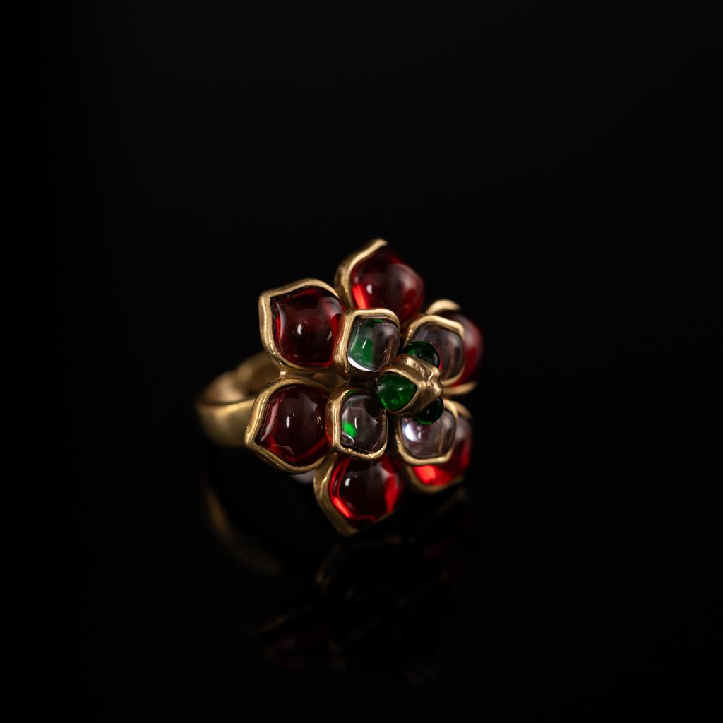 Medieval Copper Alloy Ring, Retro Court Style, High Sense Female Designer Temperament, New Ring