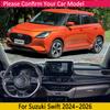 Car Dashboard Cover Pad for Suzuki Swift AOL 2024 2025 2026 Liner Anti-Slip Mat Sunshade Dashmat Carpet Rug Cushion Accessories