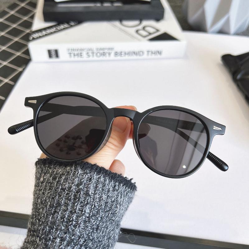 Brand Fashion Vintage Round Sunglasses Women Luxury Designer Small Sun Glasses For Men Driving Female Shades Eyewear Uv400