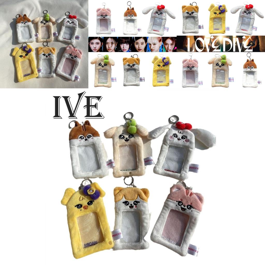 Ive Minive Pop-up Store Pluszowy Uchwyt na Karty Etui Ochronne
