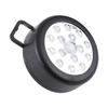 15 LED PIR Infrared Auto Motion Sensor Detector Indoor Wall Mounted Night Light Black