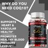 High content 100mg Coenzyme Q10, adult health and nutrition capsules, all-natural