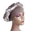 Hair Care Women Wide Band Elastic Satin Bonnet Cap Night Sleep Hat Head Wrap