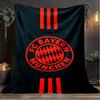 1PC FC Bayern München Printed Soft Flannel Blanket Throw for Adult Bedroom Living Room Sofa Camping Travel Fan Gifts Christmas Gifts