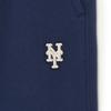 New MLB Knitted Sweatpants Unisex Marine Blue 3APTB0134-09NYS