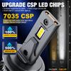 2Pcs H7 LED 80000LM 120W H1 H3 H4 H11 H8 9005 HB3 9006 HB4 9012 HIR2 Led Headlights H27 880 881 9004 9007 H13 3570 CSP Hi/Lo Beam Bulbs Auto Headlamp