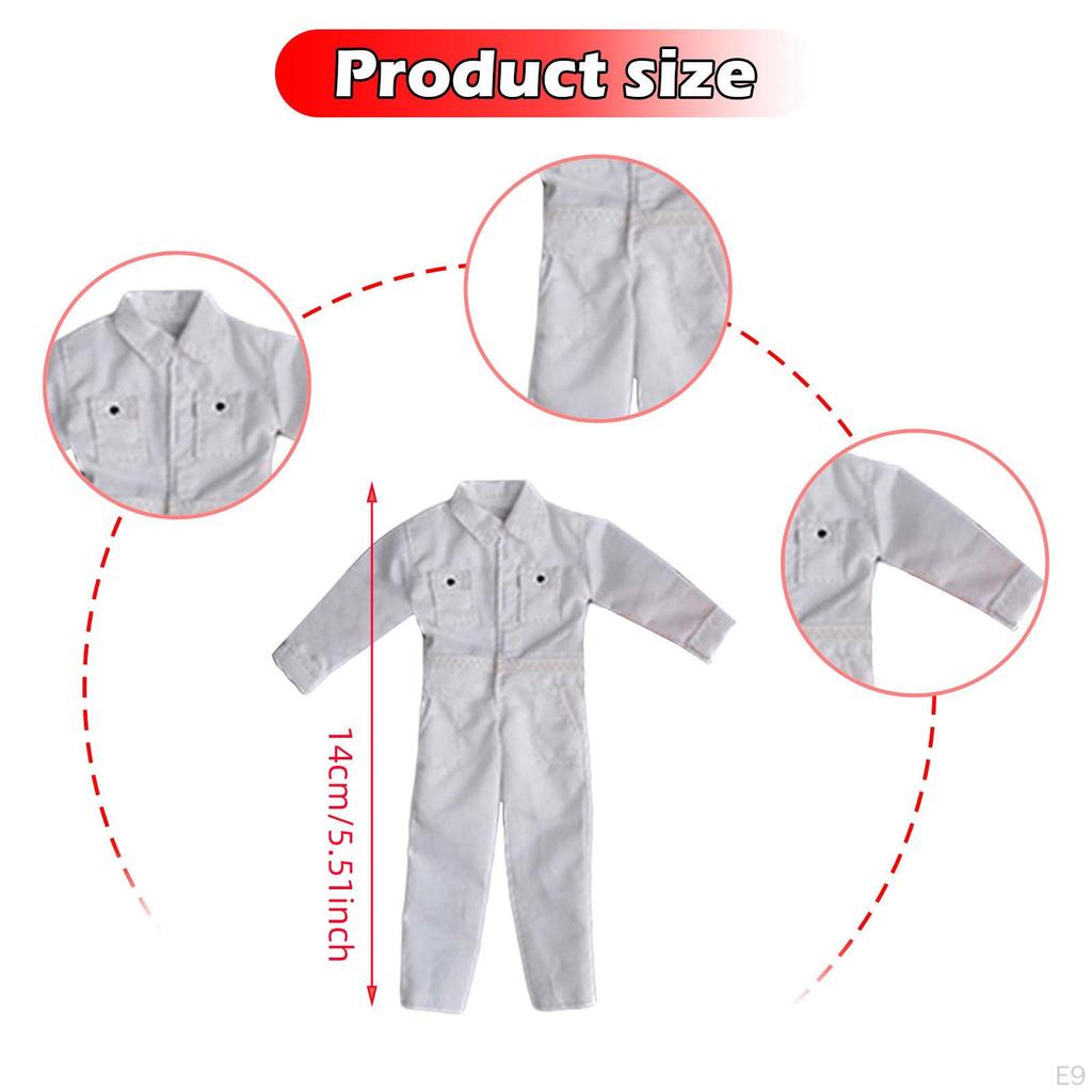 1/12 Action Figure Apparel, Casual Outfit for Male Figures at 6 Inches