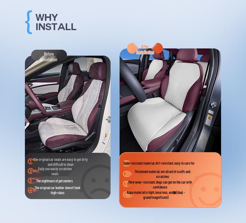 BYD Seal 07DM-i All-Season Seat Cushions & Covers, 25 Styles