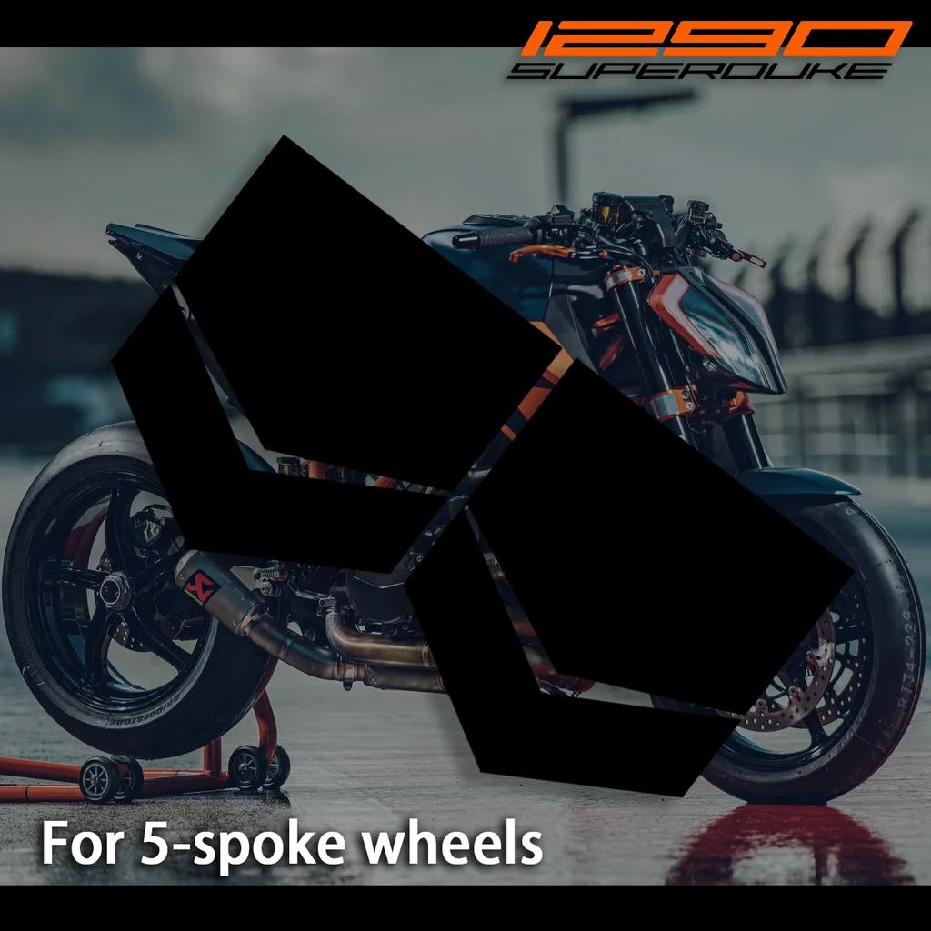 AnoleSti Motorcycle Wheel Sticker Hub Decals Rim Stripe Tape For KTM Super Duke 1290 Duke 890 790 690 390 Racing Ready To Race