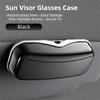 Premium Auto Sonnenbrillen Organizer ABS Auto Sonnenbrillenhalter Auto Sonnenblende Brillenetui Automobil