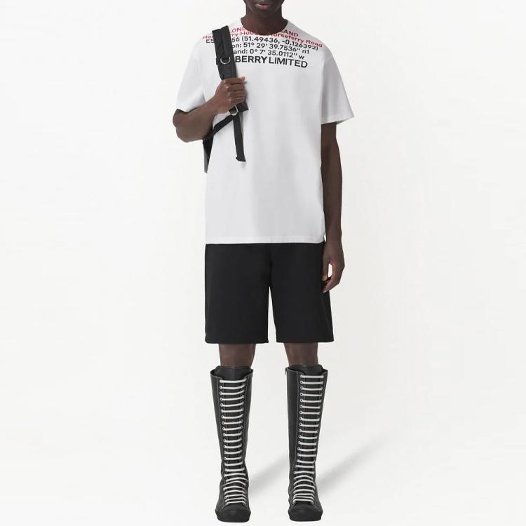 Burberry Short Sleeve Design T Shirt 80483231