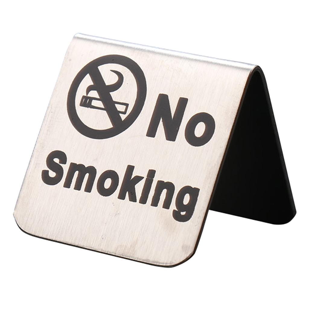 Sign Reminder Double-Sided Tabletop For Resaurant