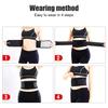 Heated Magnetic Therapy Lumbar Belt With Tourmaline - Adjustable Waist Support Brace For Lower Back Pain Relief For Men & Women