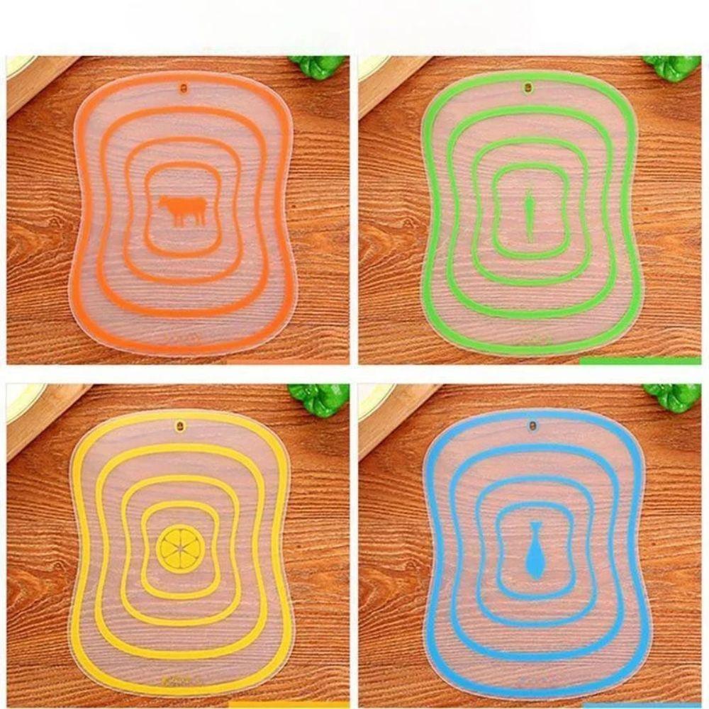 Flexible Cutting Board Non-slip Classification Chopping Board New Kitchen Gadgets  Kitchen