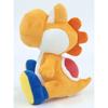 Sanei Boeki Super Mario All Star Collection Orange Yoshi Plush Toy 20cm