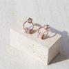 Dieuamour 14K Gold Pin Karina Mini Earrings