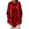 Dames Polo Kraag Lange Mouwen Casual Sweatshirt - Herfst/Winter 2026 Collectie