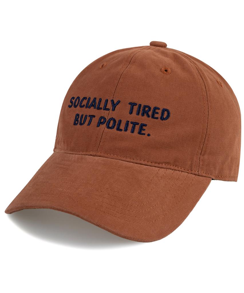 Wig Socially Canvas Ball Cap - Light Brown