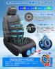 Cakoey Cool Seat, Chladič autosedačky, 2025, 2 extra velké ventilátory, Kompatibilní s DC12V/24V, Plynulý