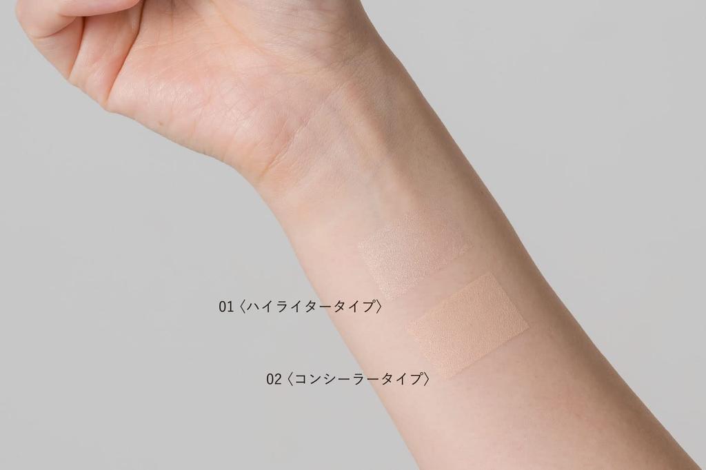 Osaji Skin Effector Makeup Concealer Foundation with Amino Plant Moisturizing Cream Prevents Skin Comfortable 01 Clear [Base Acid-Based Ingredients,