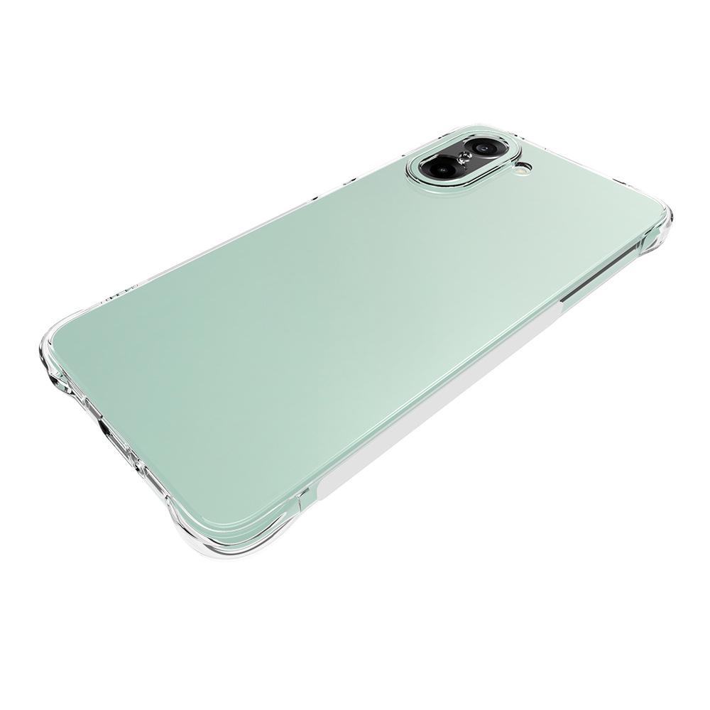 For OnePlus Nord CE5 5G/Ace 5 Racing 5G TPU Phone Case Non Slip Transparent Mobile Phone Cover