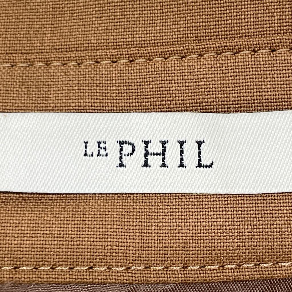 LE PHIL 534-9240910 Brown Drey Wool Shirt Collar Dress dress 0 BrownUsed