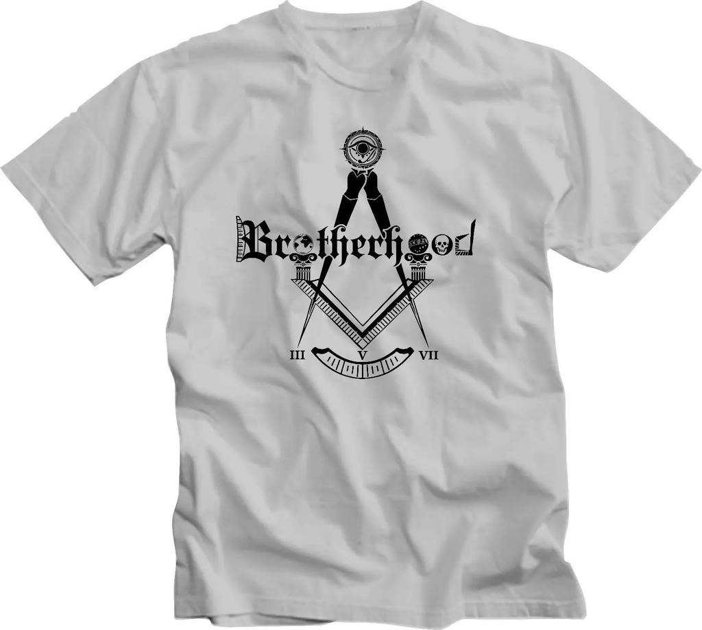 Masonic Mason Brotherhood Mason Shriner Scottish Rite TShirt 100 Cotton ONeck Short Sleeve Casual Unisexs Tshirt Size S3XL