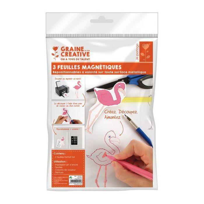 6 A4 Magnetic Sheets To Print