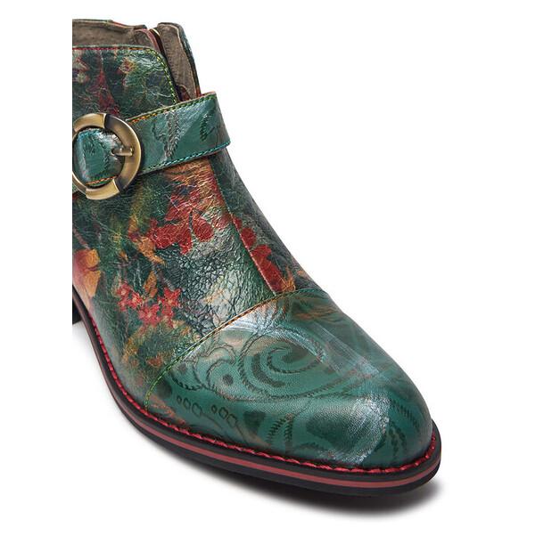 Ботильоны Laura Vita Alice 12 зелёные