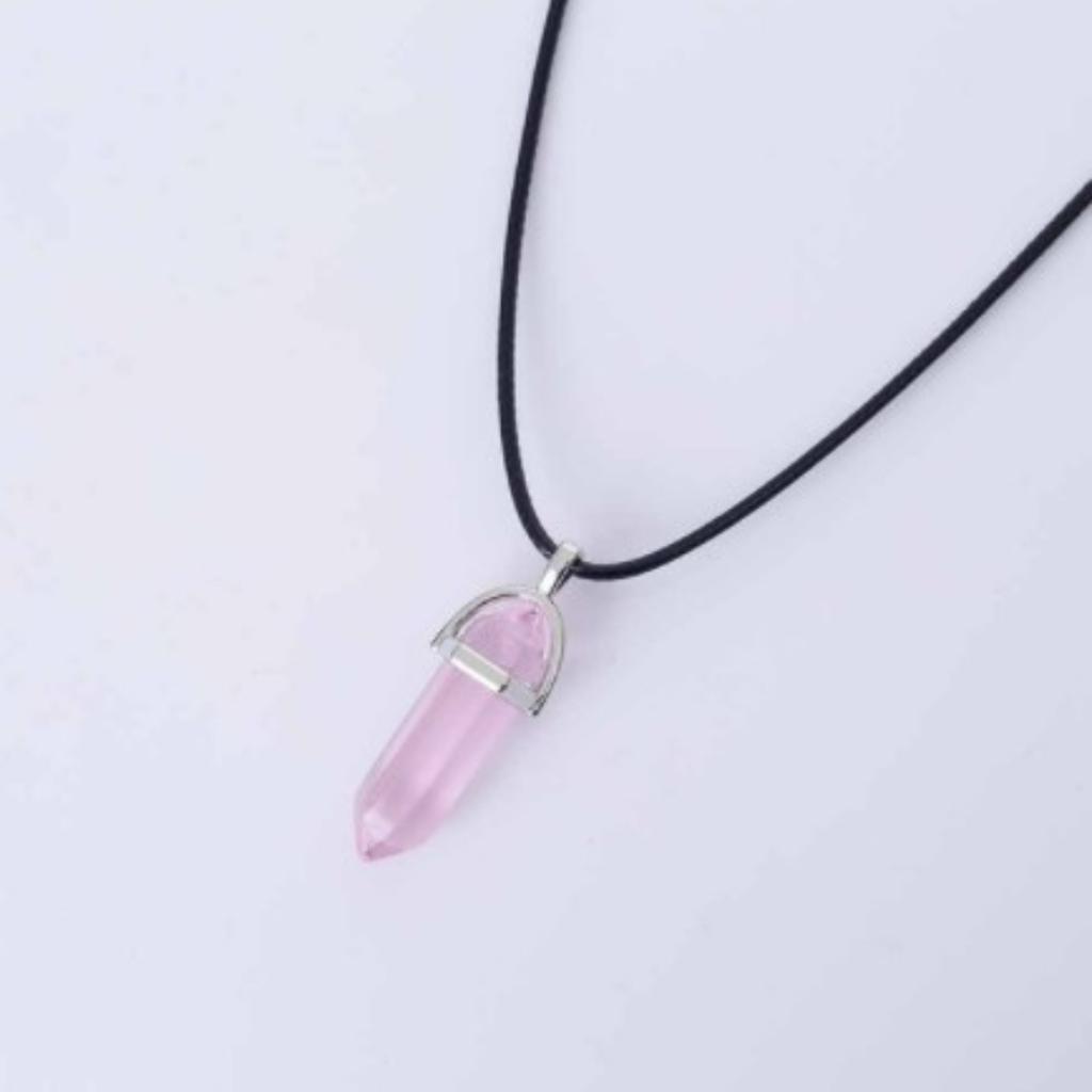 Fashion Trend Crystals Necklace Bohemian Hexagon Opal Pendant Necklace Female Hexagon Crystal Neckl Fashion Trend Crystals Necklace Bohemian Hexagon Opal Pendant Necklace Female Hexagon Crystal Neckl