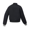 FILA Fitted Solid Color Zip Baseball Jacket Women jackets A11W623501FNV