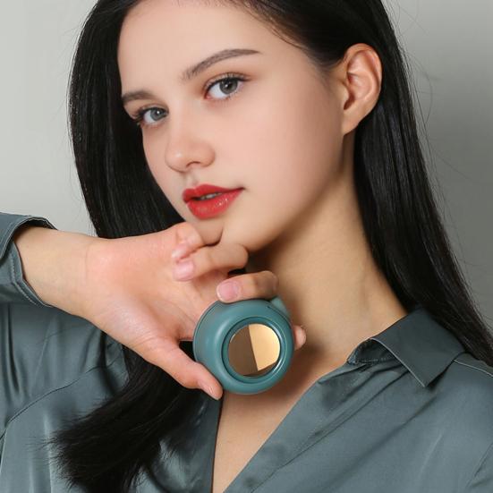 Personal Cooling Fan Strong Airflow 3 Speeds Low Noise Rechargeable Clip-on Fan Portable Silent Mini Bladeless Fan