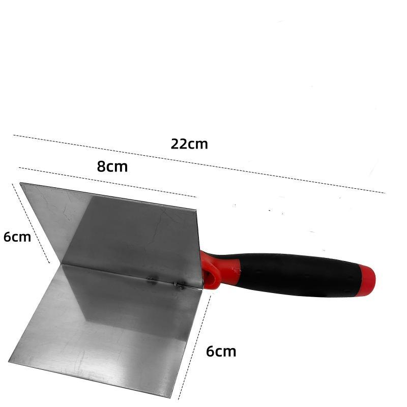 Drywall Corner Tool Outside / Inside Corner Knife Stainless Steel Corner Trowel For Drywall Gyprock Plasterboard