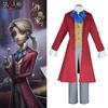 Identity V Komponist Cosplay, Standard-Überlebenden-Skin Vollständiger Trenchcoat Spielkostüm