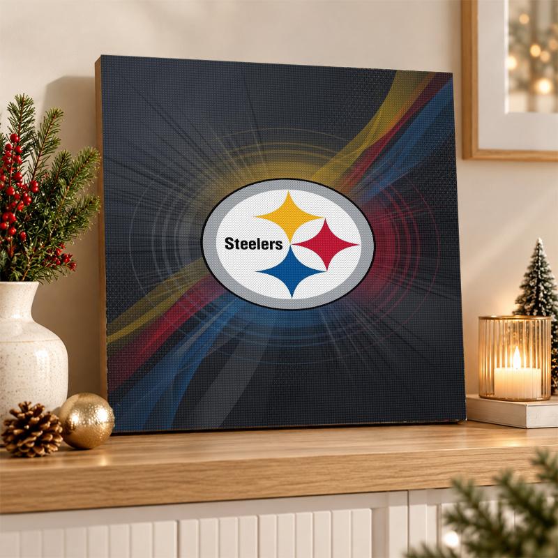 Pittsburgh Steelers Diamond Painting Kit 5D Full Drill DIY Diamond Mosaic Wall Art Home Decor