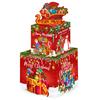 Gift Santa Doublelayer Box With Cardboard Construction Festive Gifting Holiday