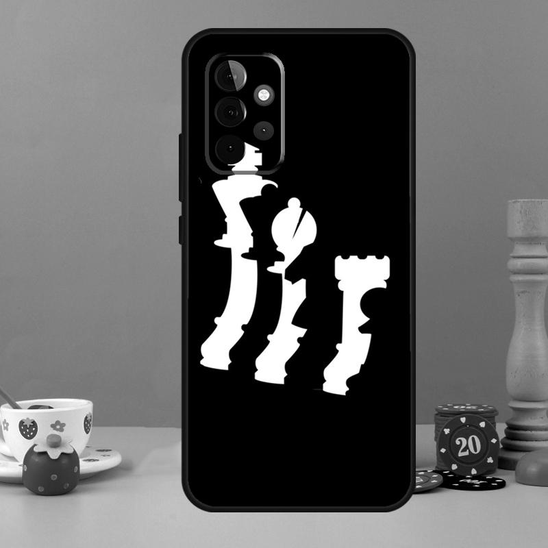 Chess Board Case For Samsung Galaxy A35 A26 A16 A05 A55 A15 A32 A12 A22 A52 A54 A34 A14 A56 A36 A13 A53