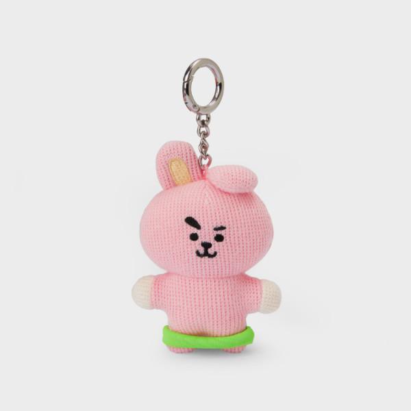 

Вязаный брелок для ключей Line Friends BT21 COOKY Season Greeting