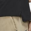 Nike Solid Color Short Sleeve Polo Shirt Men Tops Black BV0481-010