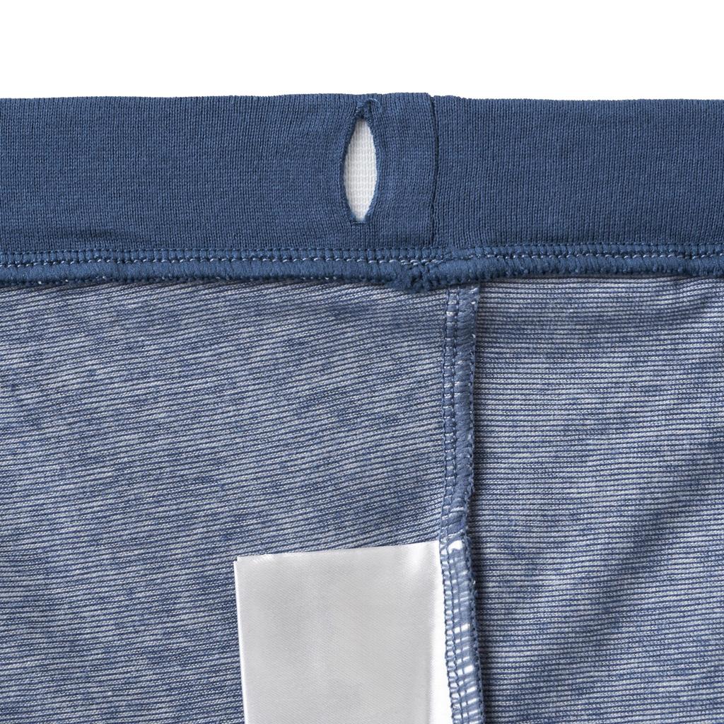 length navy blue [MIKI HOUSE] Pants, 3/4 pants, stretch, bear, boys, girls, babies, kids, children's clothing, 10-3214-685, 90cm,