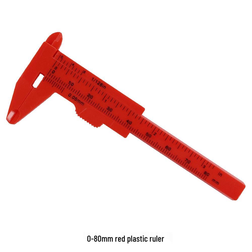 Plastic Vernier Caliper 0-150mm Measuring Tool for Students