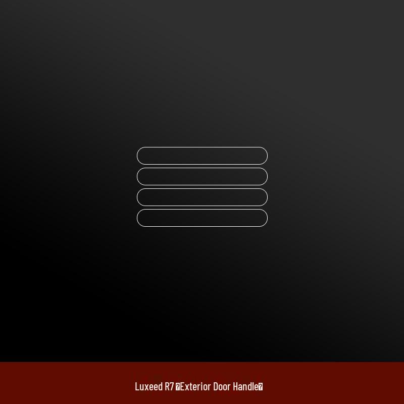 Zhiji R7 Interior Film Set: Console, Navigation Screen, Steering Wheel & Center Pillar Protection