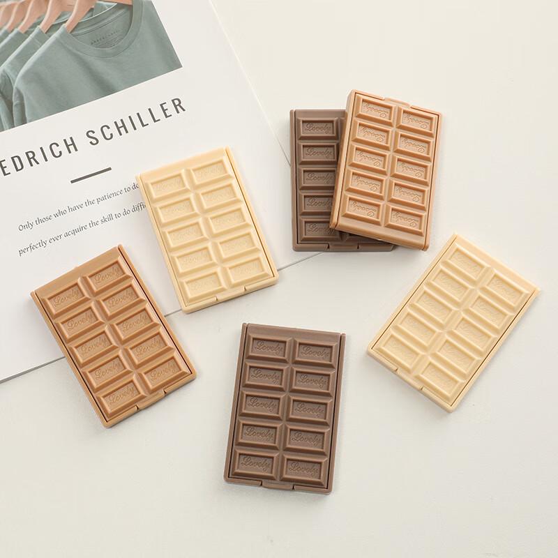 Портальное складное зеркало в форме шоколадной плитки - 10 шт.