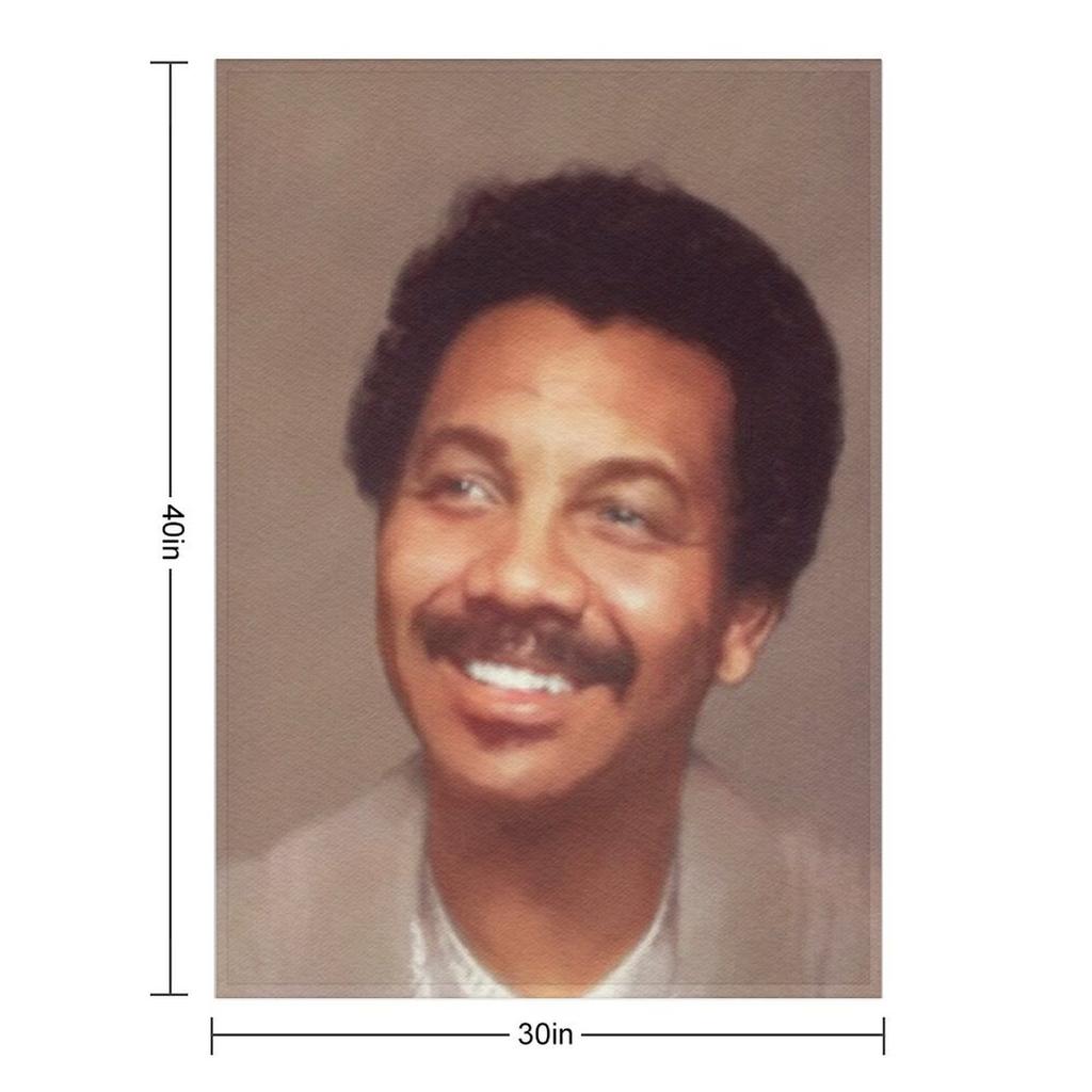 Tyrone Davis, Music Legend Throw Blanket Soft Plush Plaid For Decorative Sofa Warm Summer Blankets