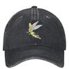 Tinker Bell Logo Dżinsowa Czapka Baseballowa Kpop Rockowa Czapka Trucker Letnia WoUnisex Unisex Vintage Daszek Czapka Snapback