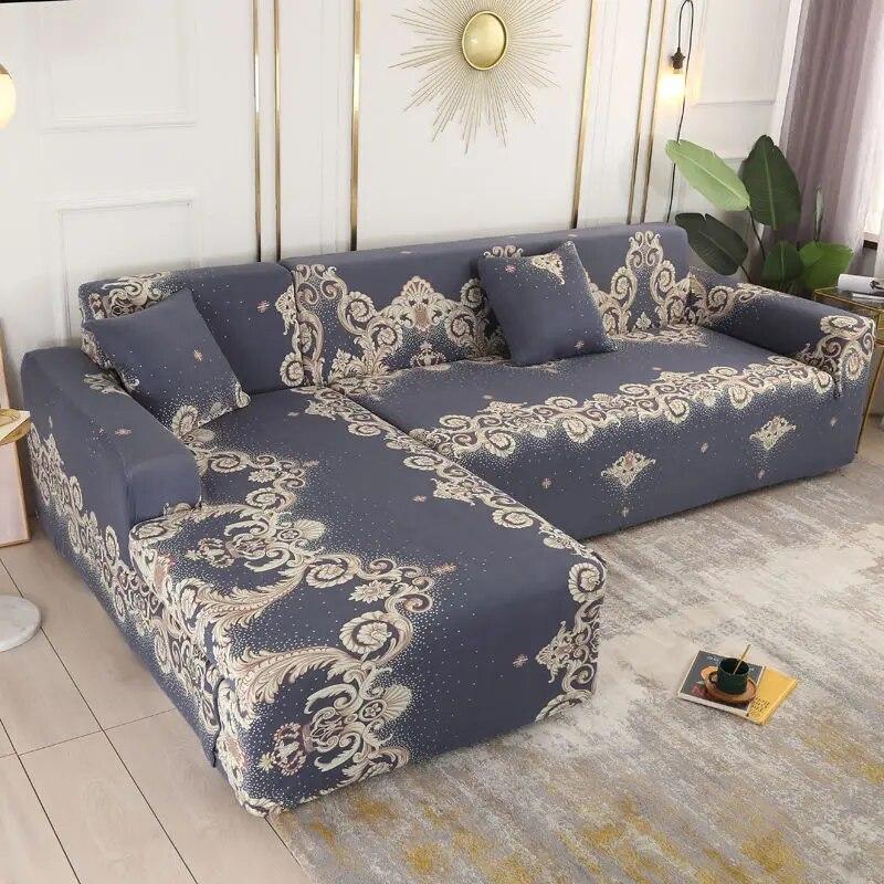 Elastický potah na pohovku all-inclusive proti poškrábání kočkou pohovka do obývacího pokoje křeslo univerzální potah na nábytek protiskluzový prachotěsný