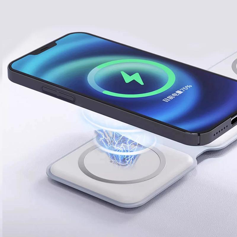 3 in 1 Charging Station for iPhone 16/15/14/13/12 Series, Travel Charger for Multiple Devices for AirPods 3/2/Pro,Apple Watch Serie