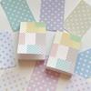 Super Thick Dot Pattern Sticky Notes for Journals - Non-Adhesive Collage Paper, M5 Inner Pages, Book Planner