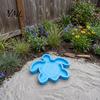 Textured Stone Molds for Patio Reusable Sea Turtle Stepping Mold Garden Art, DIY Oceans Theme Concrete Handmade Path Pavers Paver Mold, Giant Silicone