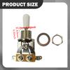 1Pcs Electric Guitar 3 Way Toggle Switch Replacement Part for LP/SG /ES Electric Guitar Musical Instrument Accessories
